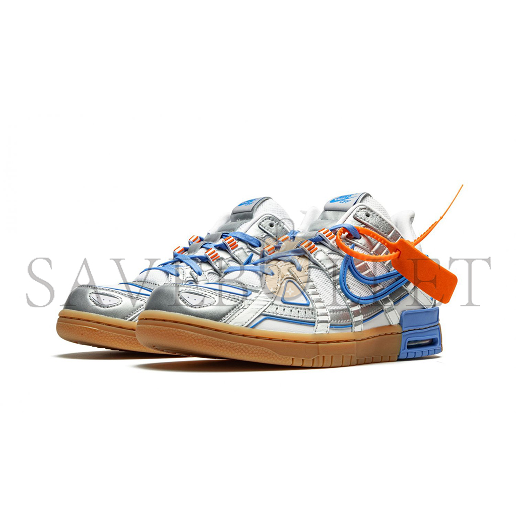 NIKE OFF-WHITE X NIKE AIR RUBBER DUNK UNIVERSITY BLUE CU6015-700